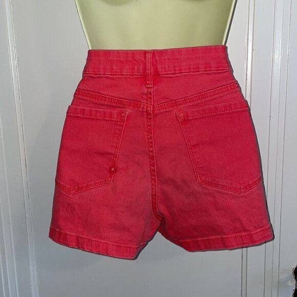 Jessica Simpson red uptown high-rise shorts - Picture 4 of 9
